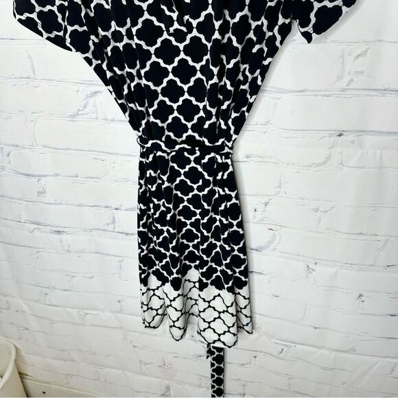 Max Studio medium black & white dress - Picture 4 of 6